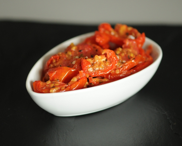 Recette de cuisine : Tomates confites