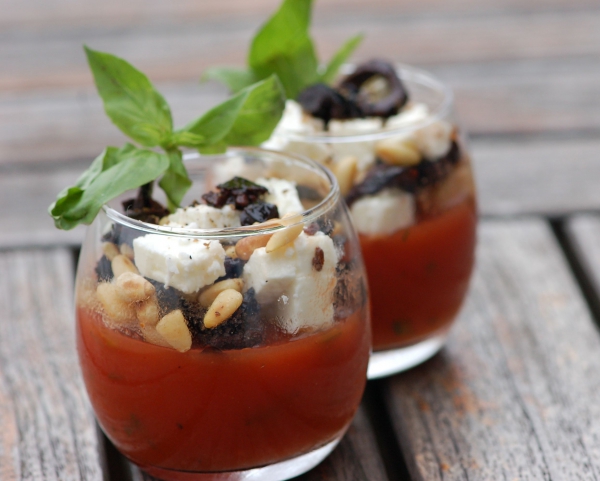 Recette de cuisine : Tomates en gelÃ©e de basilic