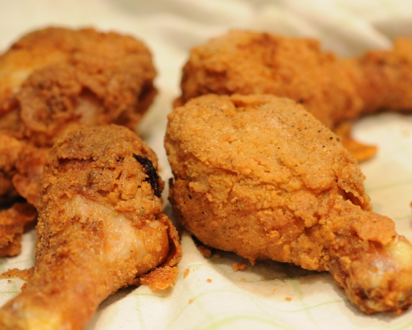 Recette de cuisine : Poulet frit Ã  l'amÃ©ricaine 