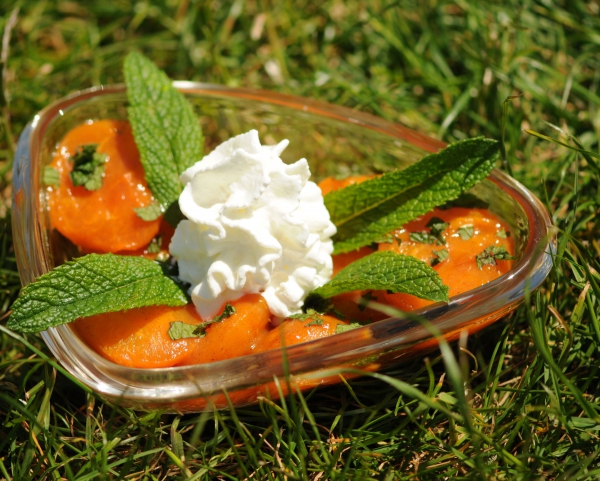 Recette de cuisine : Abricots poêlés à la cardamome