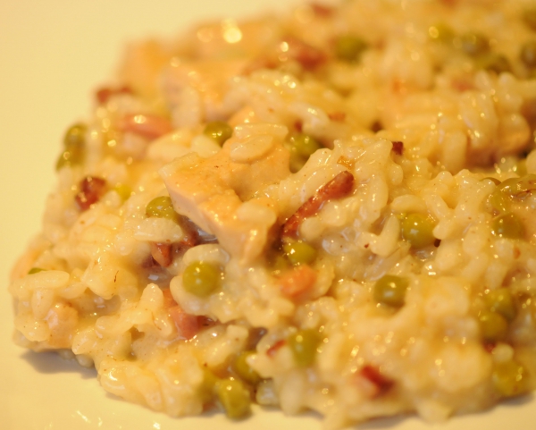 Recette de cuisine : Risotto au poulet