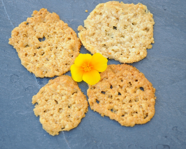 Recette de cuisine : Tuiles au parmesan