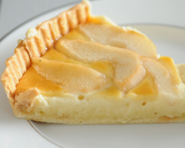 Recette de cuisine : Tarte amandine aux poires 