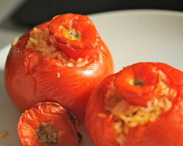Recette de cuisine : Tomates farcies au riz