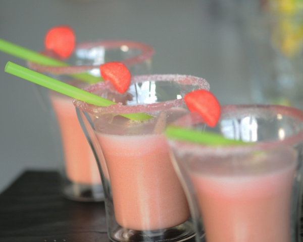 Recette de cuisine : Milk-shake à la fraise Tagada