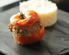 Tomate farcie au boeuf