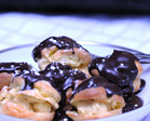 Profiteroles au chocolat