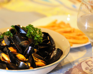 Recette de cuisine : Moules marinières