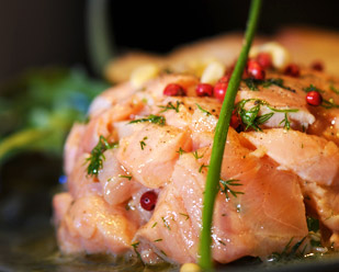 Recette de cuisine : Tartare aux deux saumons