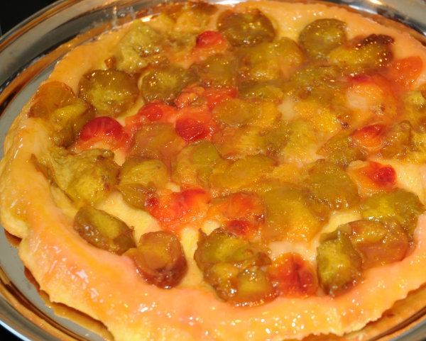 Recette de cuisine : Tarte tatin aux prunes