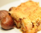 Crumble d'automne poires et chÃ¢taignes