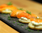 Blinis crÃ¨me & saumon