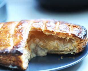 Recette de cuisine : Tourte noix de Saint Jacques