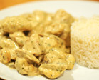 EmincÃ© de poulet Ã  la crÃ¨me