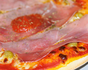 Recette de cuisine : Pizza jambon de parme