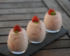 Mousse facile aux fraises 