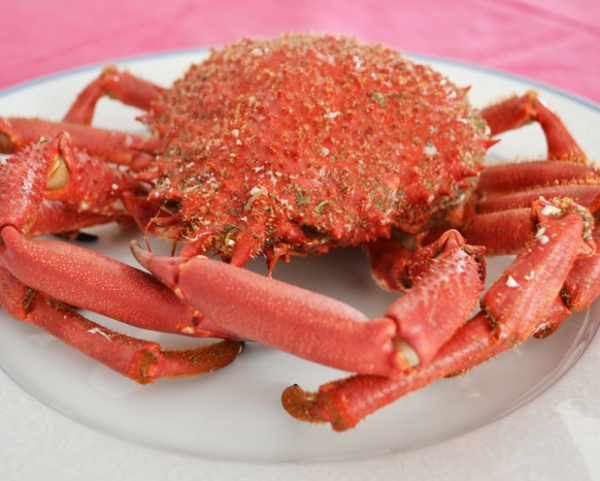 Recette de cuisine : Cuisson de l'araignÃ©e de mer