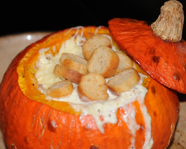 Recette de cuisine : Gratin de potimarron