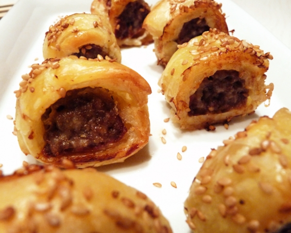 Recette de cuisine : Biscuits Ã  la saucisse