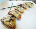 Toasts champignons / comtÃ©