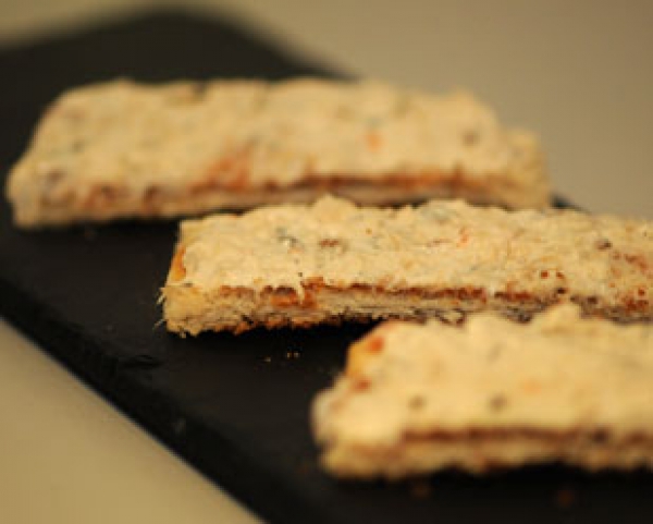 Recette de cuisine : Toasts maquereaux et Saint Moret