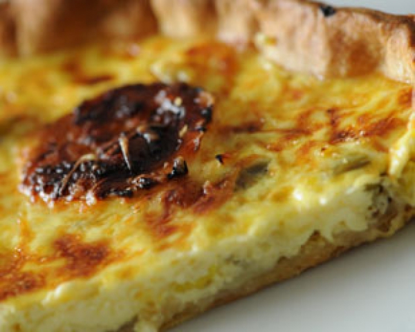 Recette de cuisine : Tarte chÃ¨vre poireaux miel