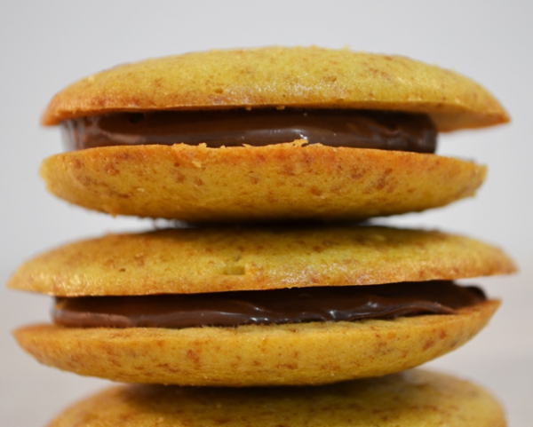 Recette de cuisine : Whoopies aux spéculos et nutella