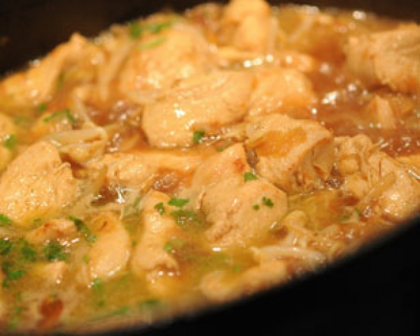 Recette de cuisine : Poulet coriandre