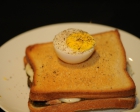 Croque au thon et mozzarella