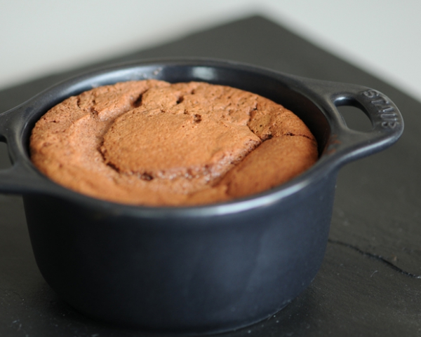 Recette de cuisine : Mini cocotte de moelleux au chocolat