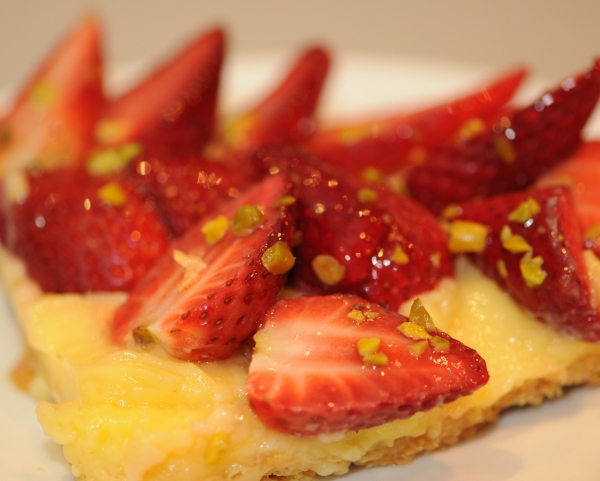 Recette de cuisine : Tarte à la fraise 