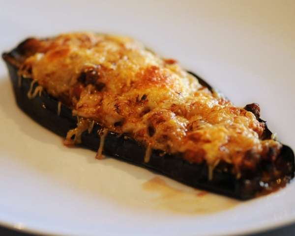 Recette de cuisine : Aubergines farcies