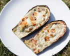 Aubergines au roquefort