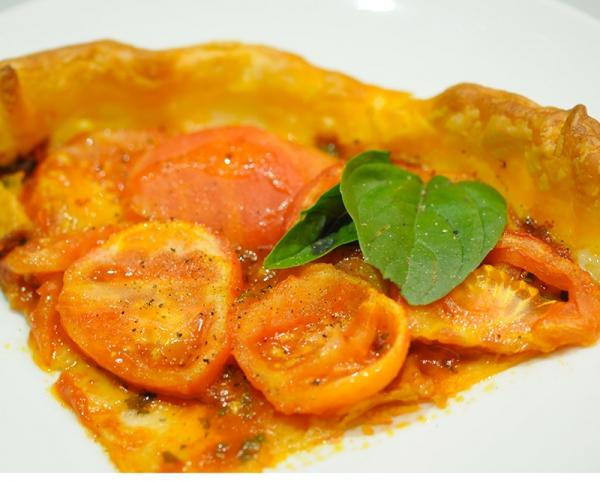 Recette de cuisine : Tarte à la tomate