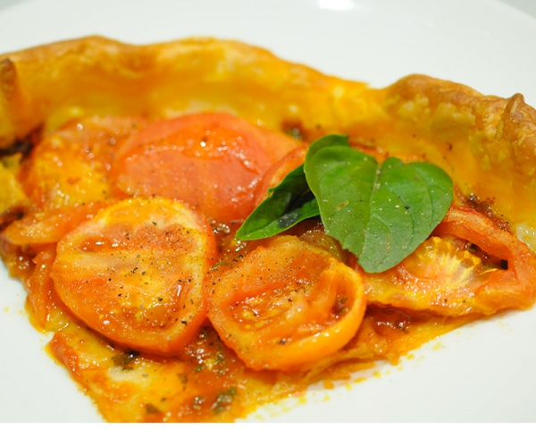 Recette de cuisine : Tarte Ã  la tomate