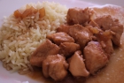 DÃ©s de poulet aux saveurs sucrÃ©es salÃ©es