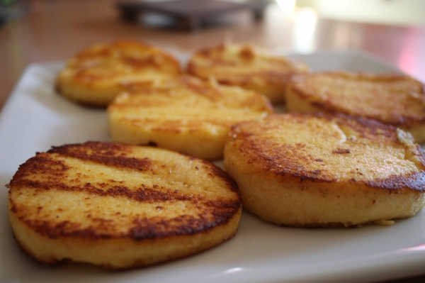 Recette de cuisine : Galettes expresses de polenta