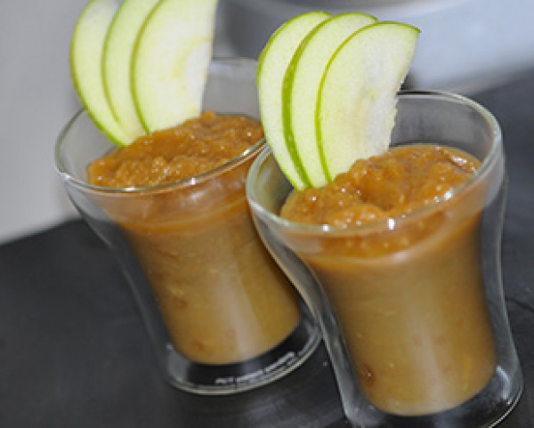 Recette de cuisine : Soupe de pomme verte