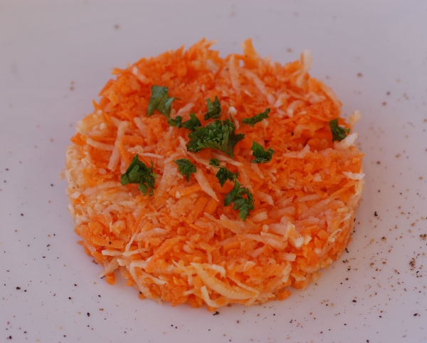 Recette de cuisine : Salade de carottes et radis noir