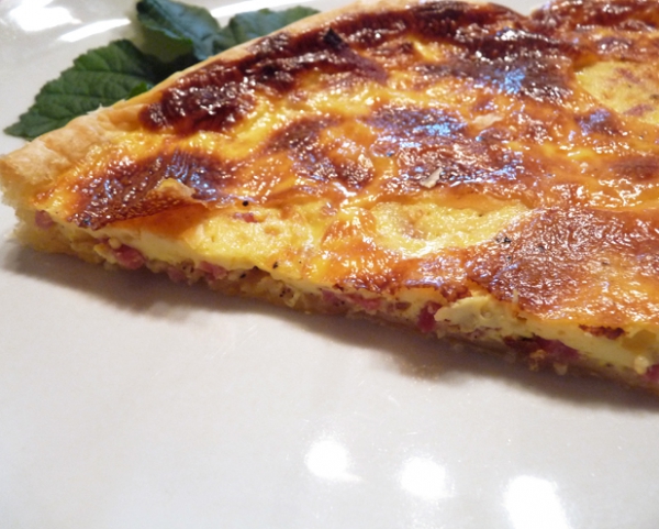 Recette de cuisine : Quiche Lorraine