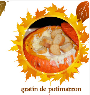 Gratin de potimarron