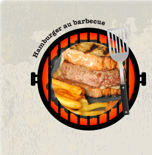 Hamburger au barbecue