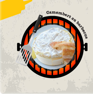 Camembert au barbecue