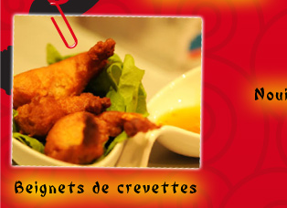 Beignets de crevettes 