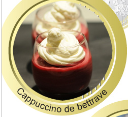 Cappuccino de betterave