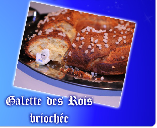 Galette des rois briochée