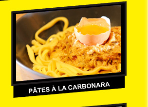 Pâtes à la carbonara