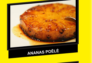 ananas poêlé