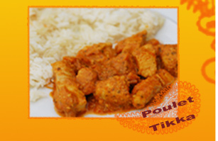 Poulet tikka