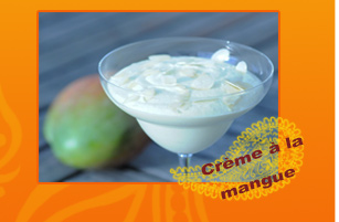 Crème à la mangue